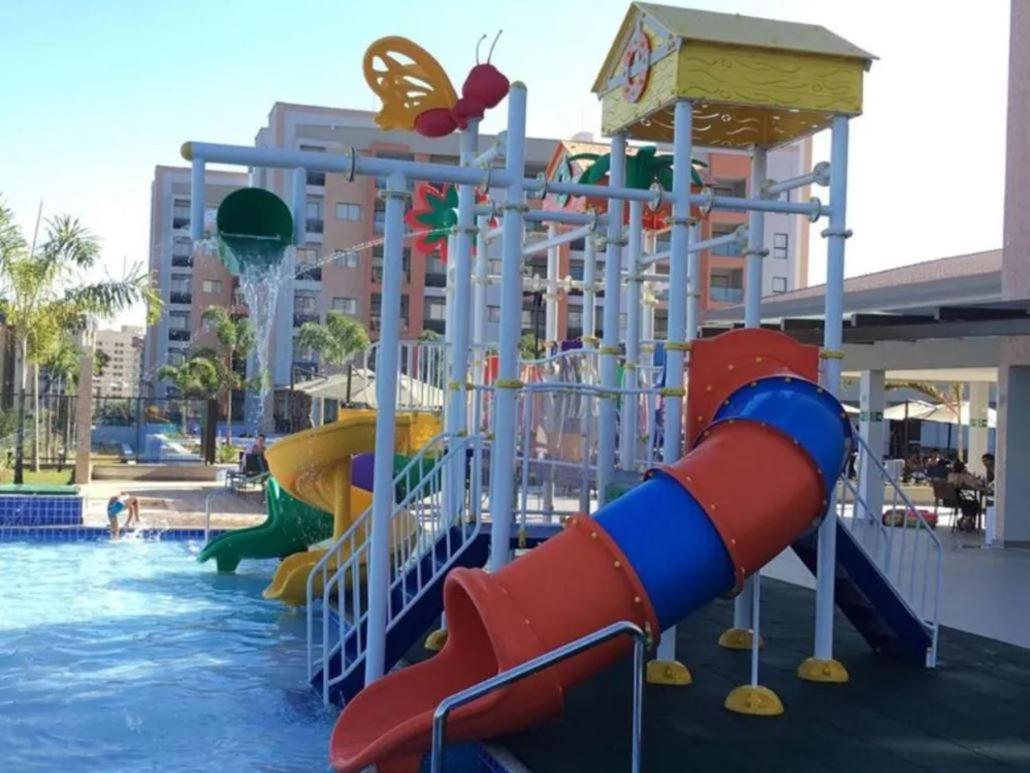 Apartamento 2 Quartos Lazer Completo Caldas Novas Exterior foto